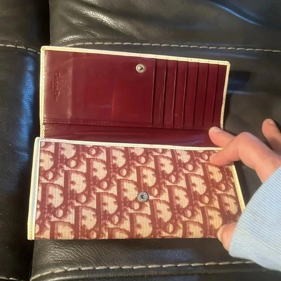 Vintage Christian Dior Trotter Oblique long wallet - Picture 6 of 10